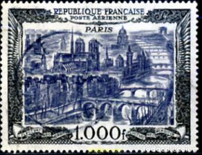 Sellos: 247070 USED FRANCIA 1949 PAISAJE